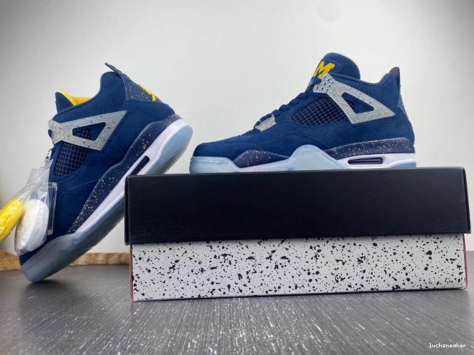 Rep LUCY (PE) Michigan Air AJ4-1036660 Retro 4 Jordan 0709